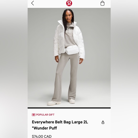 Lululemon belt bag Large - Picture 4 of 4